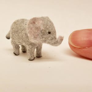 Tiny Elephant for the Dollhouse