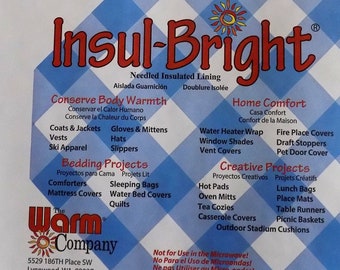 Insul - Bright Sewing Supply Pot Holder Mug Mat Hot Plate Batting The Warm Company