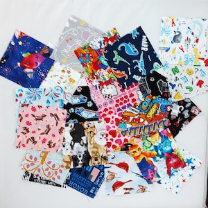 I Spy Quilt Quadrate: 25 Neuheit Baumwolle 5 &quot;Charm Pack