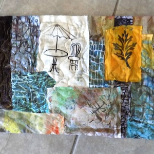 Arte em Fibra Arte Têxtil Inacabada