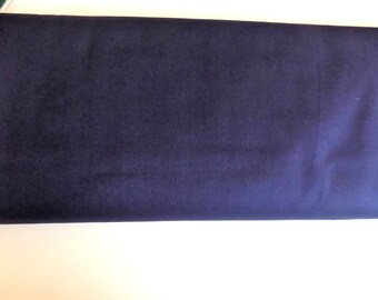 Kona Cotton Fabric: Dark Navy Blue, 100% Cotton Quilting Supply
