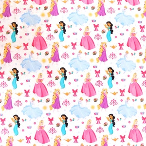 Princess Fabric Disney Princess Icon Packed from Spring Supply for Sewing Quilting Crafting