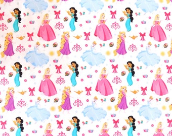 Princess Fabric Disney Princess Icon Packed from Spring Supply for Sewing Quilting Crafting