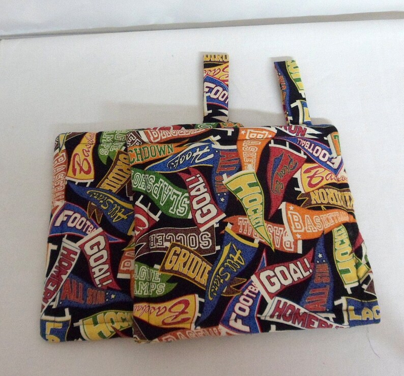 Download Pot Holders Sports Fabric Potholders Triple Insulated Pot ...
