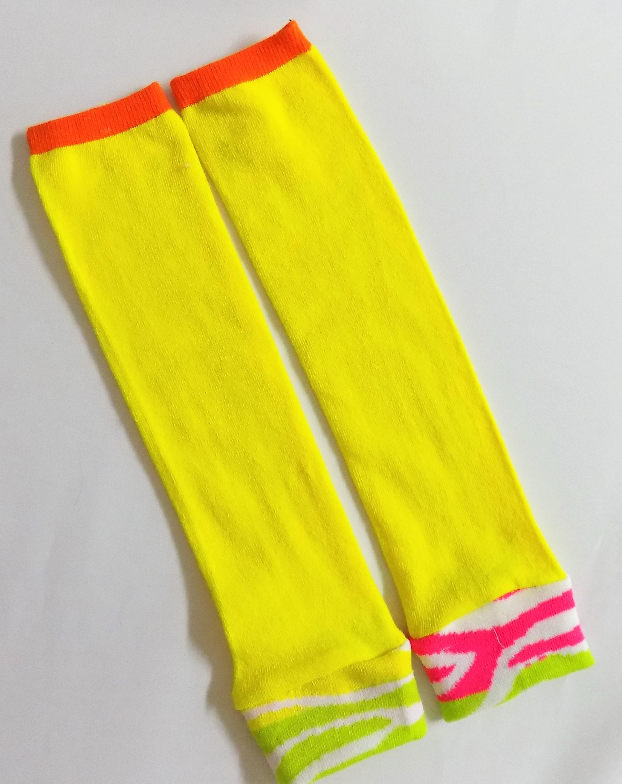 Yellow Leg Warmers Girls Leg Warmers Winter Accessories School Etsy