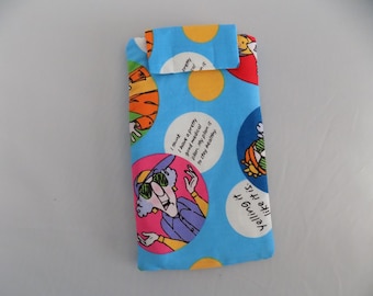 Smart Phone Pouch Maxine Fabric Case for Mobile Phone