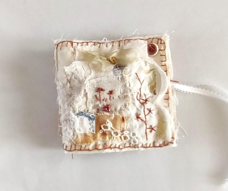 Needle Case Handmade Slow Stitch Case Needle Holder for Needles Pins