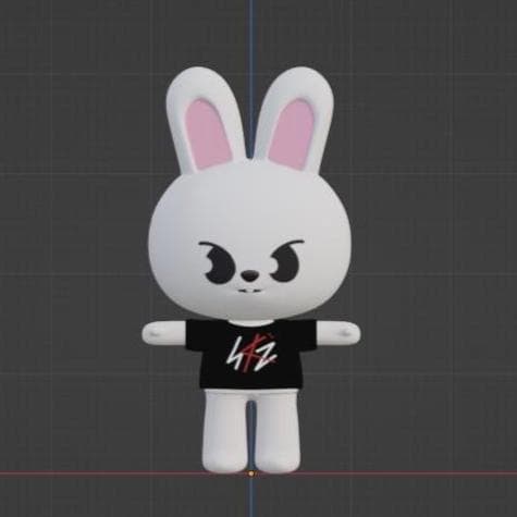 Leebit RIG - Blender File, Leeknow, Skzoo, Stray Kids, Ready for