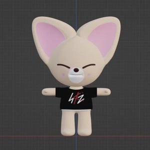 Leebit RIG - Blender File, Leeknow, Skzoo, Stray Kids, Ready for