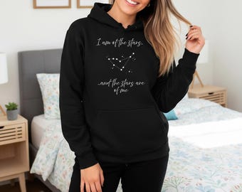 Capricorn Constellation I Am Of The Stars Hoodie: Zodiac Astrology Sweatshirt