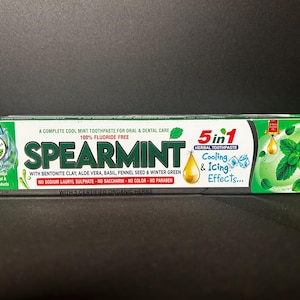 Grüne Minze 5 in 1 Zahnpasta