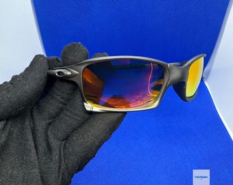 Rare Metal Black Oakley Plate Y2k Gorpcore Polarized