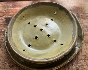 Rustic Handmade Pottery Berry Bowl Set