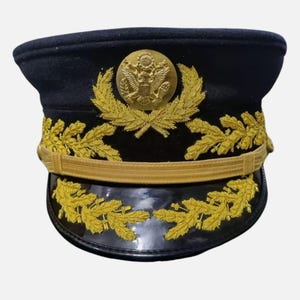 Replica boxed U.S. Army Model 1902 General&#39;s Full Dress Visor Cap