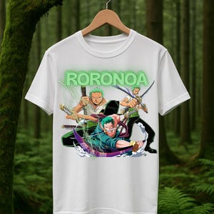 Chemise Anime Zoro, Chemise Manga Roronoa Zoro Samurai, Pirates au chapeau de paille, Luffy, Sanji, Mugiwara, T-shirt unisexe japonais