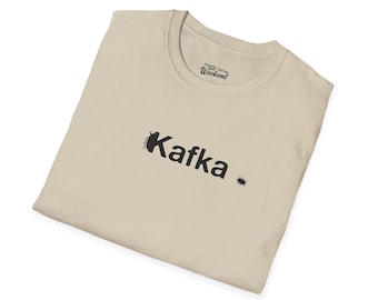 Kafka T-Shirt, Literary Figure Gift, Existential Writer Tee, Absurdist Author Shirt