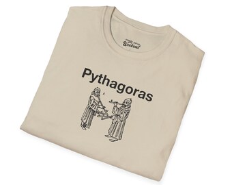 Pythagoras T-Shirt, Math & Geometry Shirt, Academic Humor Gift, Funny Unisex Graphic Tee