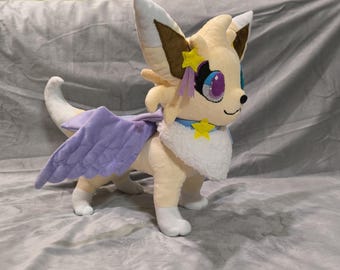 Custom Plush Toy from Your Drawing: Handmade Minky Fabric Plushie