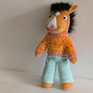 Custom Plush Toy from Drawing: Handmade Minky Plushie