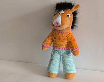 Custom Plush Toy from Drawing: Handmade Minky Plushie