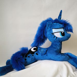 Princess Luna Plush: Handmade My Little Pony Unicorn