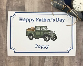 Printable Father&#39;s Day Card for Poppy - Happy Father&#39;s Day to Poppy Printable Card, Grandfather Card