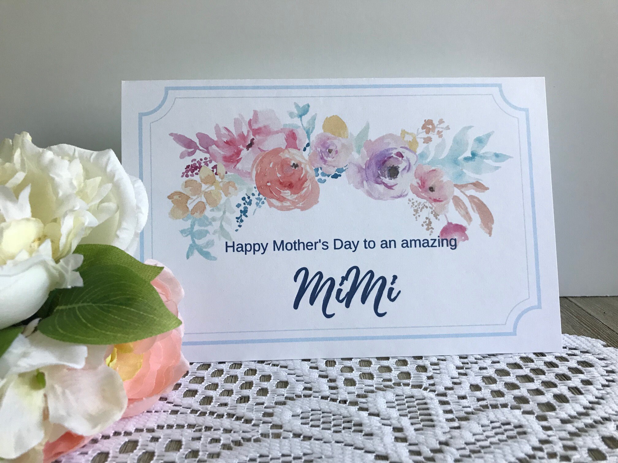 Printable Mother's Day Card for Mimi - Etsy