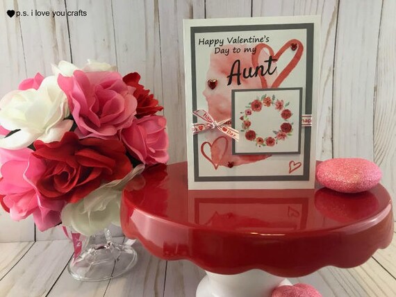 Items similar to Printable Valentine's Day Card for My Aunt - Love