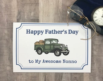 Printable Father&#39;s Day Card for Nonno - Happy Father&#39;s Day to Nonno Printable Card, Father Card