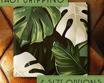 Monstera Leaf Coaster Table Protection Surface Guard Drink Holder Kitchen Accessory Plant Decor Monstera Albo Botanical Design Monstera Set