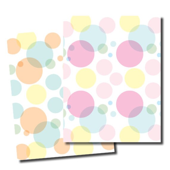 DIY Printable About to Pop Digital Paper Il_570xn