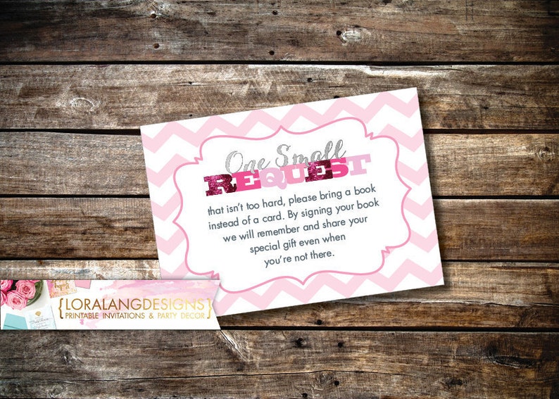 Digital Printable Oh Baby Baby Baby Shower Book Cards image 1