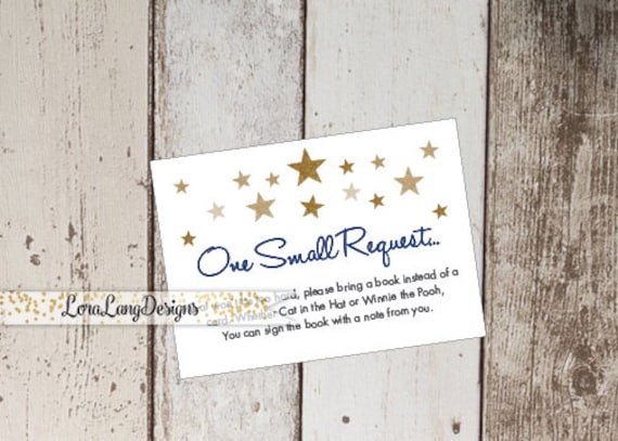Digital Printable Twinkle Twinkle Little Star Baby Shower Book Insert Cards INSTANT DOWNLOAD Il_570xn