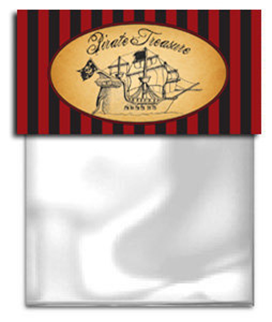 DIY Printable Pirate Favor Bag Labels - Instant Download - Etsy