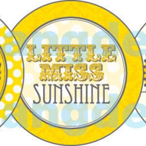 DIY Printable Little Miss Sunshine Photo Birthday Invitation | Etsy