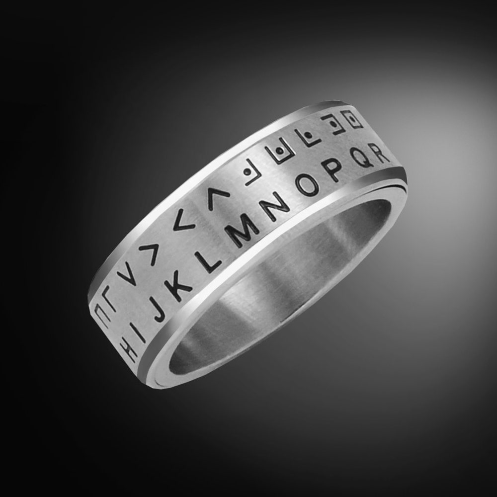Secret Decoder Ring Pig Pen Cipher image 0