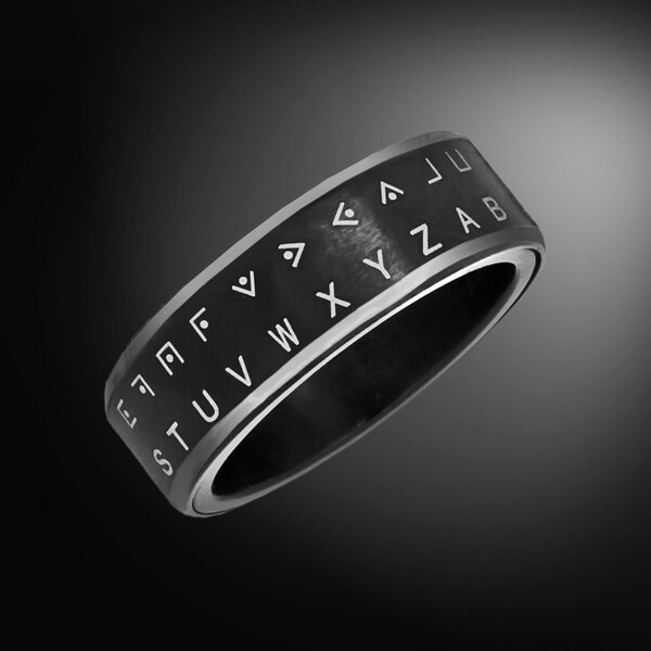 Secret Decoder Ring Pig Pen Cipher image 1