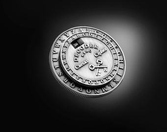 Secret Decoder Medallion
