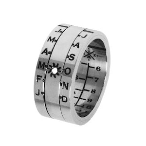 Aquitaine Sundial Ring - Wear a Sundial on your Finger