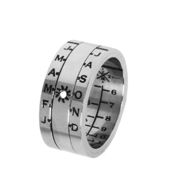 Aquitaine Sundial Ring Wear a Sundial on Your Finger Etsy Singapore