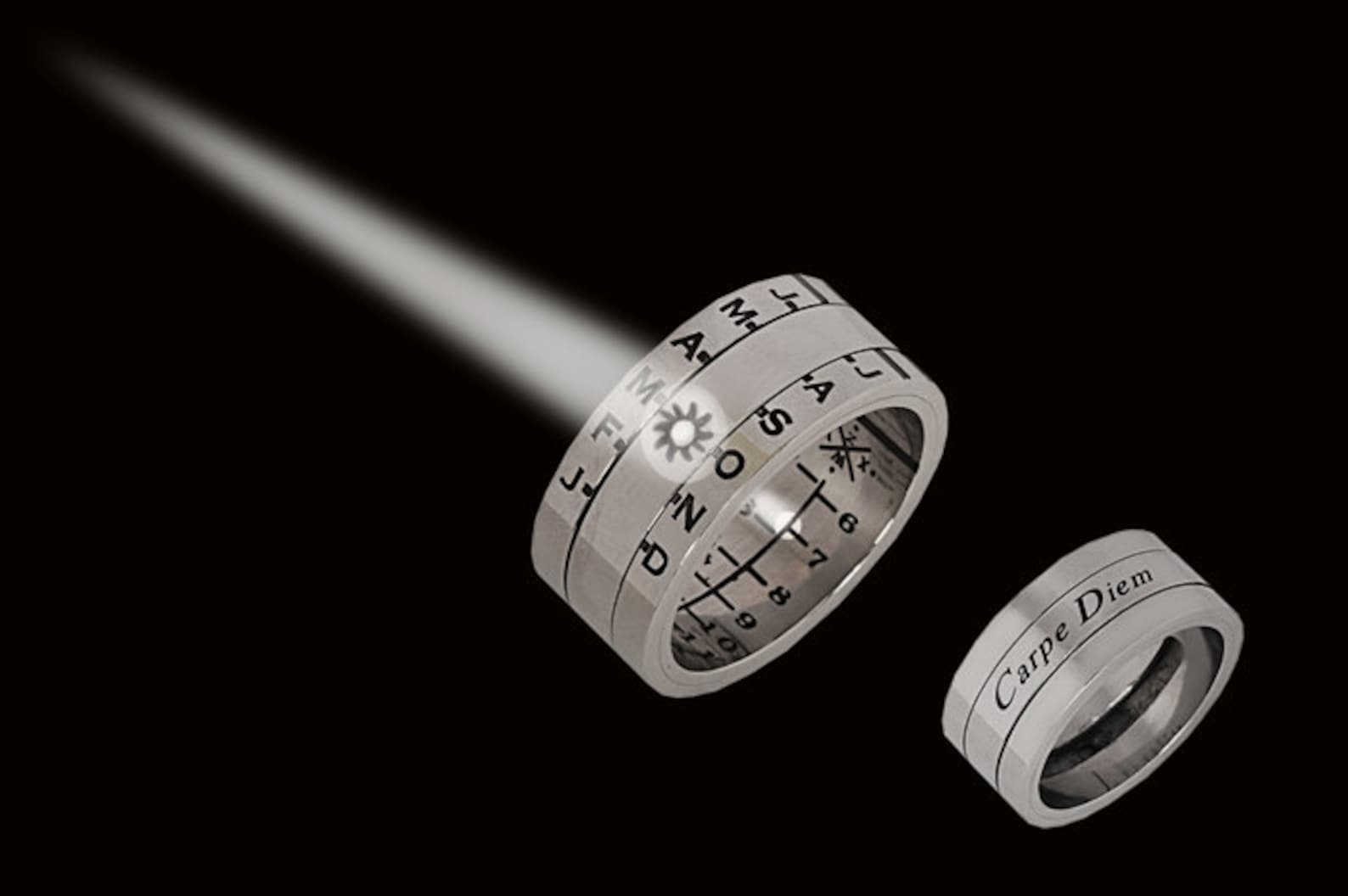 Aquitaine Sundial Ring Wear a Sundial on your Finger Etsy