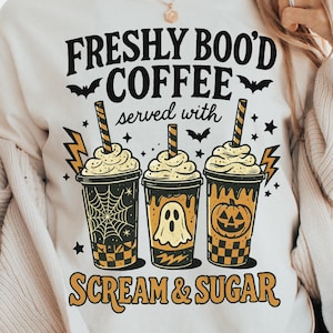Halloween Spooky Coffee png Halloween Png Coffee png Trendy Halloween png Retro Halloween png Funny Halloween png Spooky Season png