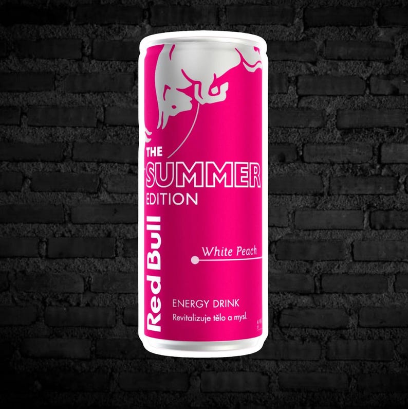 Flavored Energy Drink, Glossy and Holographic stickers "Large” (3.5"x1.5") image 3