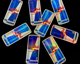 Flavored Energy Drink Holographic Magnets (3.5”x1.5”)