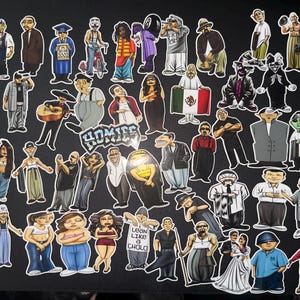 Glossy Homies Vinyl Decal Sticker Packs (11 Stickers)