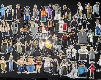 Glossy Homies Vinyl Decal Sticker Packs (11 Stickers)