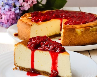 Bauernkäse-Käsekuchen Rezept: Einfach gebackenes Dessert (PDF-Download