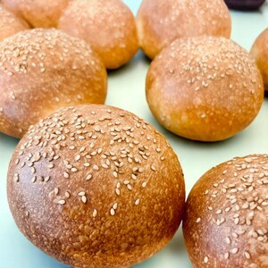Sourdough Milk Buns Recipe: Burger Buns, Garlic Rolls, Cheese Pastry (PDF Download)