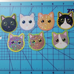 Cute Cat Tongue "Blep" Sticker (Multiple cat variations!)