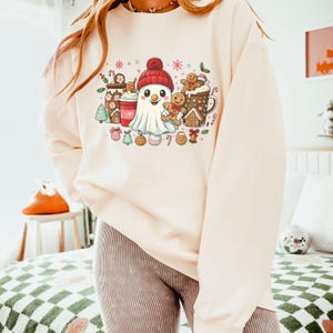 Christmas Sweatshirt | Christmas Sweater | Christmas Crewneck | Winter Sweatshirt | Merry Christmas Sweatshirt | Coffee Sweatshirt